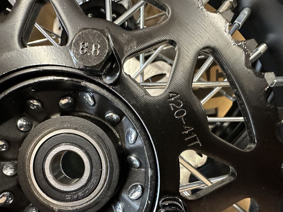 Komplet kół PITbike cross Mrf 14/12 nowe! opony - felgi - dętka