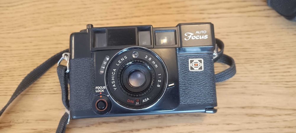 Yashica Auto Focus 38mm f2.8 - super stan, aparat analogowy