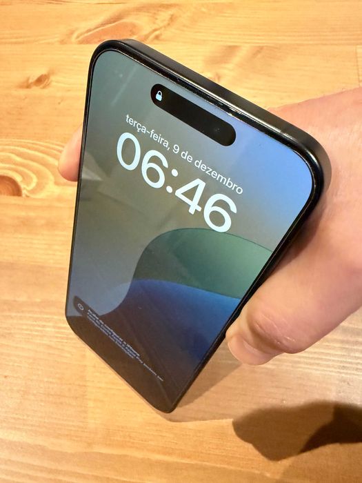 iPhone 15 Pro Max 256 Gb preto em perfeito estado, factura e garantia