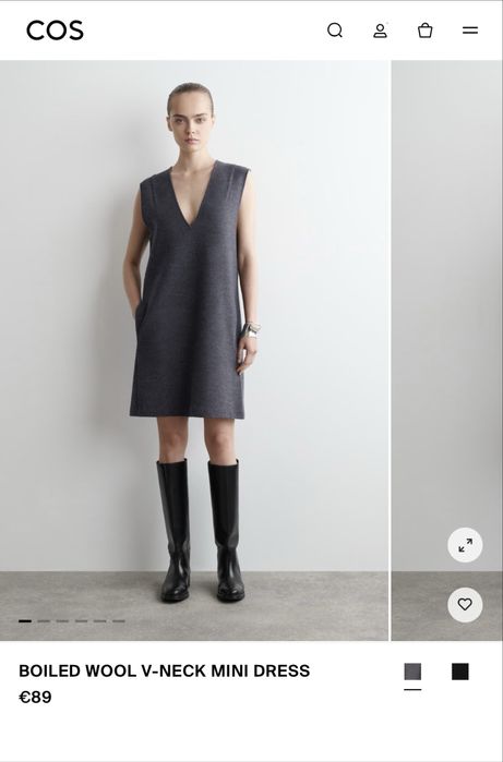 Плаття COS, розмір xs