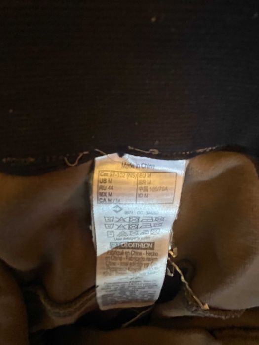 FOUGANZA Calças com Reforços Equitação Criança Tamanho M Castanho