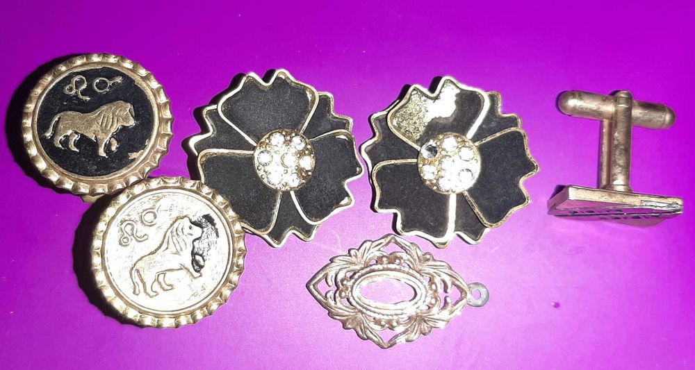 Запонки клипсы ссср советские