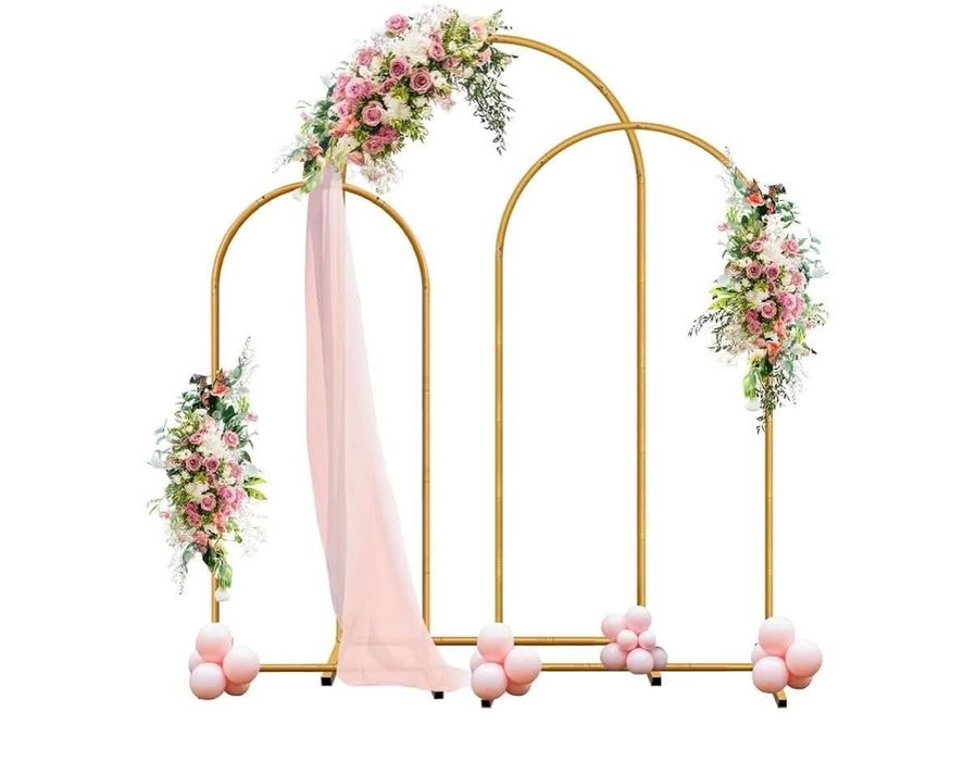 Metalowe stelaże na wesele komunię czy chrzciny