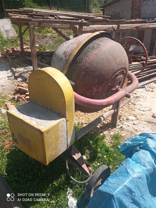 Betoniarka elektryczna