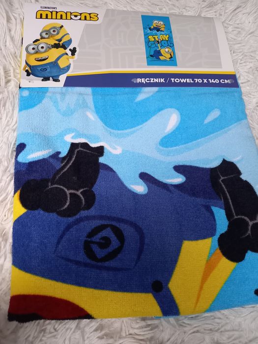 Ręcznik kąpielowy minions 70×140cm
