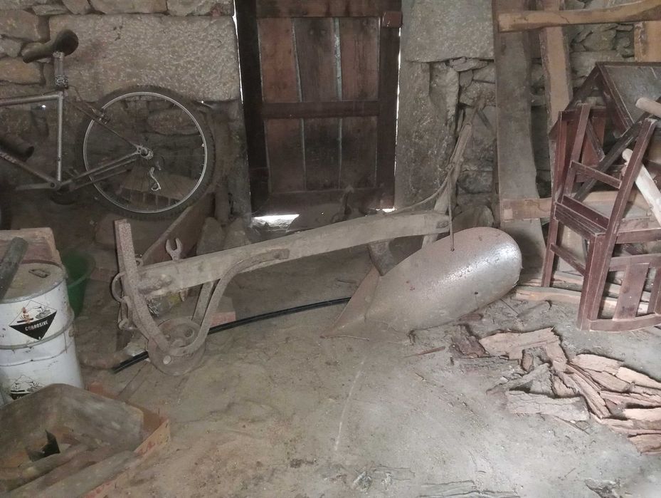 Charrua pode ser para decoração de jardim