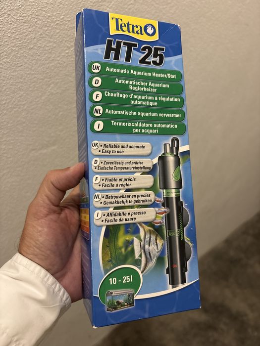 Tetra HT 25 aquecedor aquario