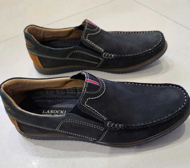 buty Lasocki For Men Casual mokasyny 42 jak nowe