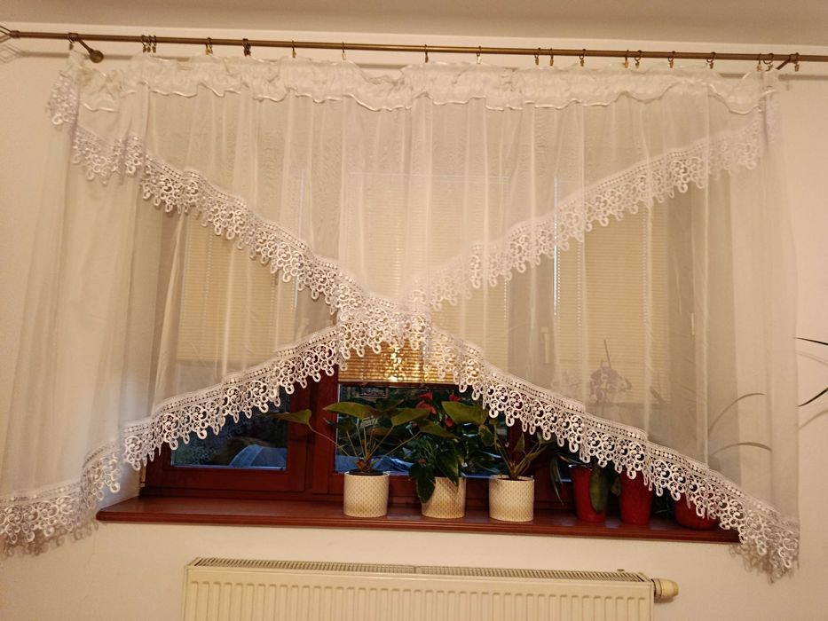 Firana do salonu na taśmie 380x163