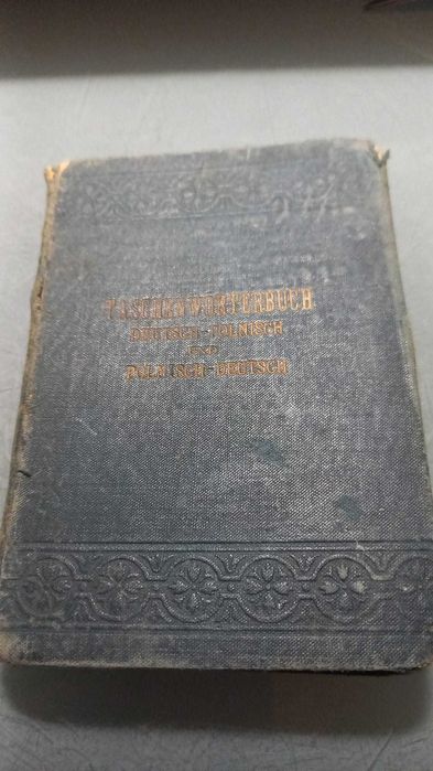 Kieszonkowy słownik polsko-niemiecki, przedwojenny.