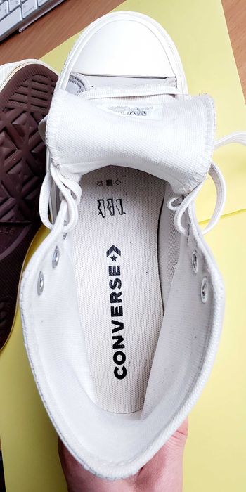 Кеди шкіряні, високі, демісезонні. Converse. Оригінал. Розмір 37-37,5.