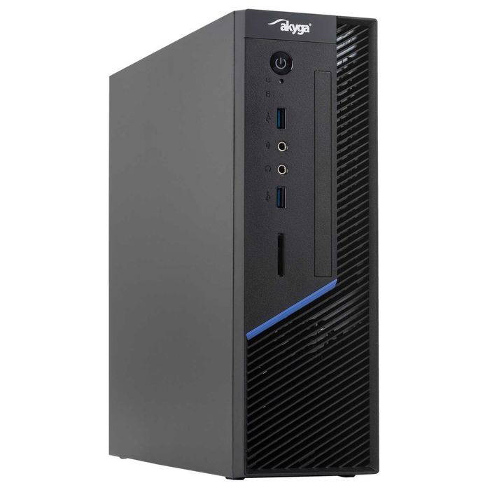 Корпус SFF akyga ak-202-01bk mini itx 350Вт