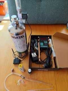 Kompletny zestaw CO2 Invital + Kontroler ph.