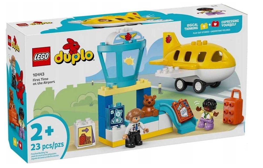 LEGO DUPLO 10443 PIERWSZY raz na lotnisku