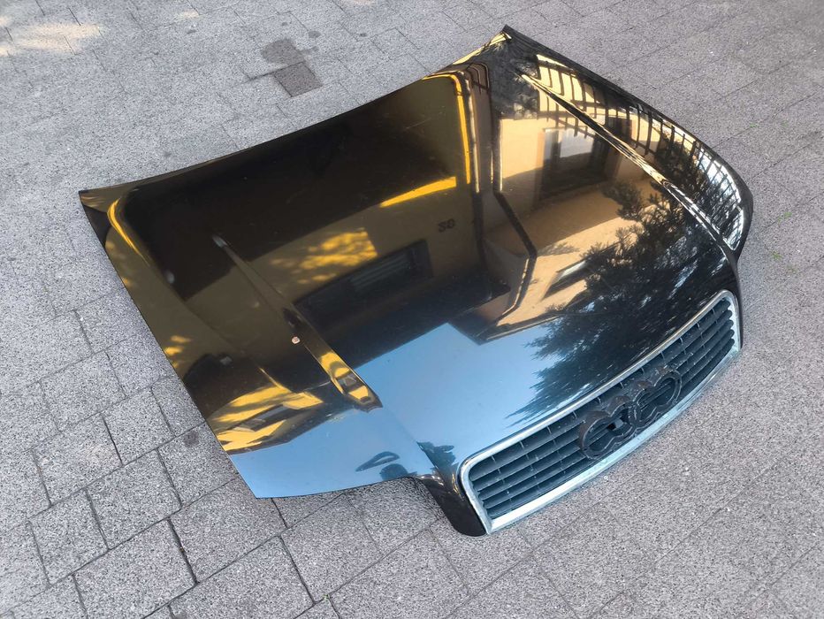 Maska Przednia Audi A4 B6 Kolor Czarny LZ9W