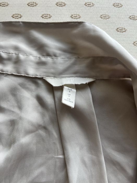 Koszula dluga H&M kolor stalowy