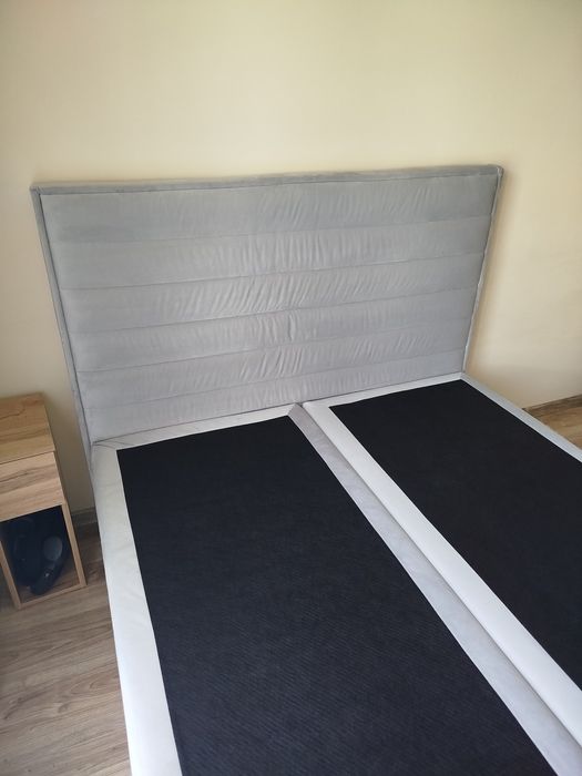 Łóżko kontynentalne + materac 140/200