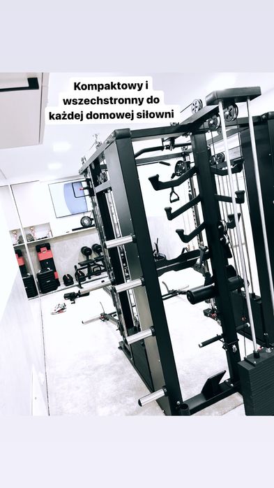 Wielofunkcyjny atlas Krypton XF405 z 3 stosami po 120kg, DOSTĘPNY