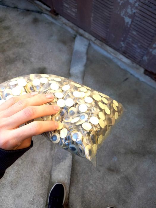 Olhinhos 1000 peças - Googly eyes