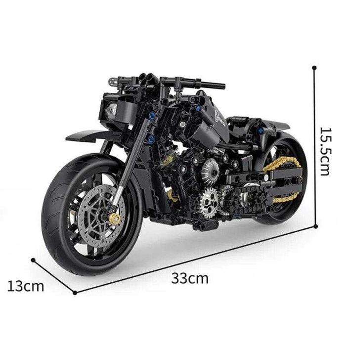 ‼️575 деталей ‼️Мотоцикл Harley Davidson / Конструктор Lego Technic