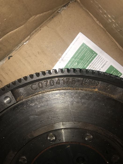 Комплект сцеплентя с демпфером vag