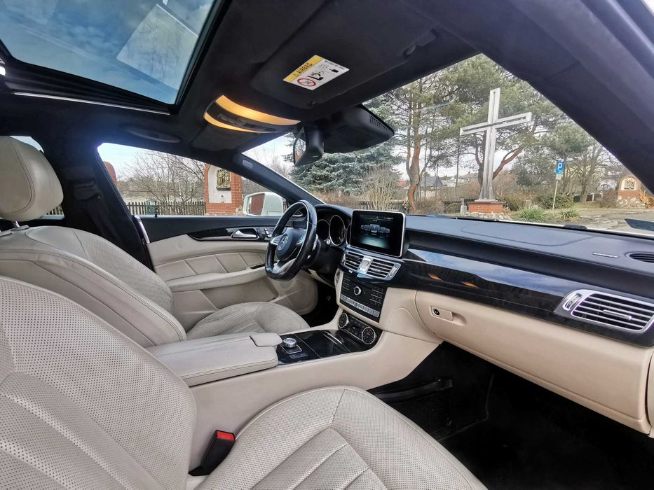 Mercedes CLS Biała Perła Samochód/Auto do Ślubu Wesele Cennik