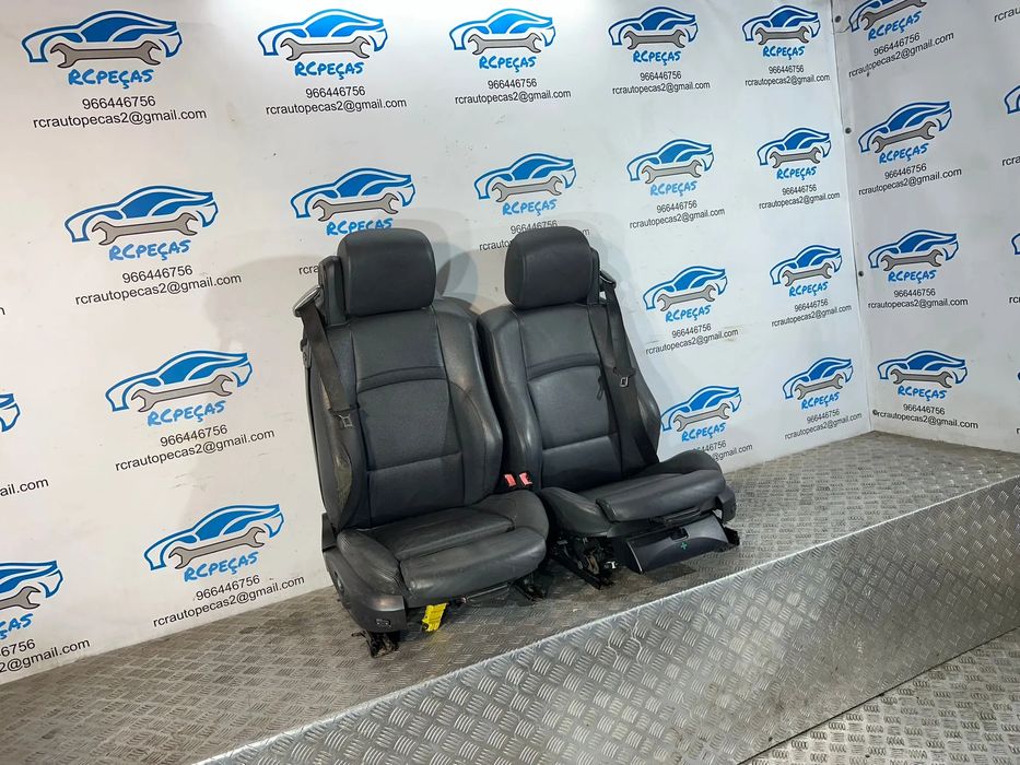 Conjunto Bancos Elétricos Memoria Pele Pack M BMW Serie 3 E93 Cabrio