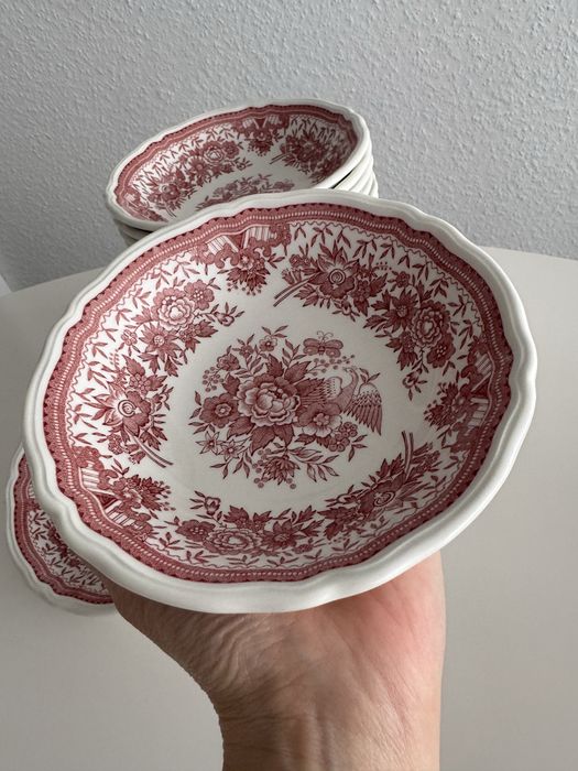 Miseczki Villeroy Boch Fasan czerwone