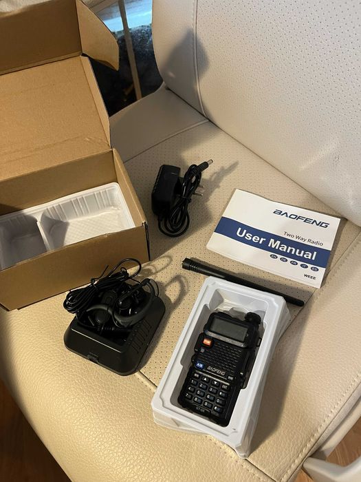 BAOFENG GT-5R Walkie Talkie, rádio bidirecional UHF VHF