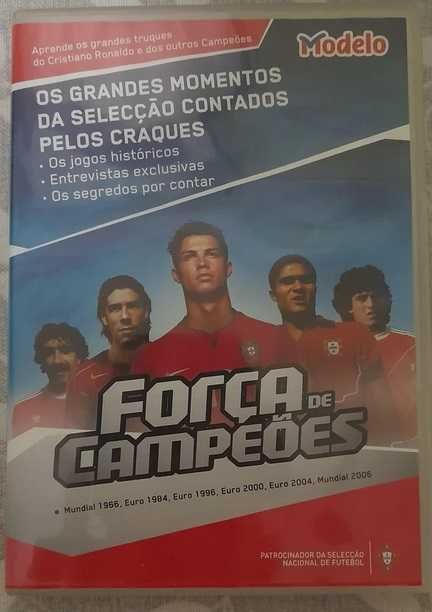 DVD de "Força de Campeões: O Legado da Vitória" media perdida lost med