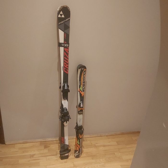 Narty fischer 165 cm  Narty Rossignol 110 cm