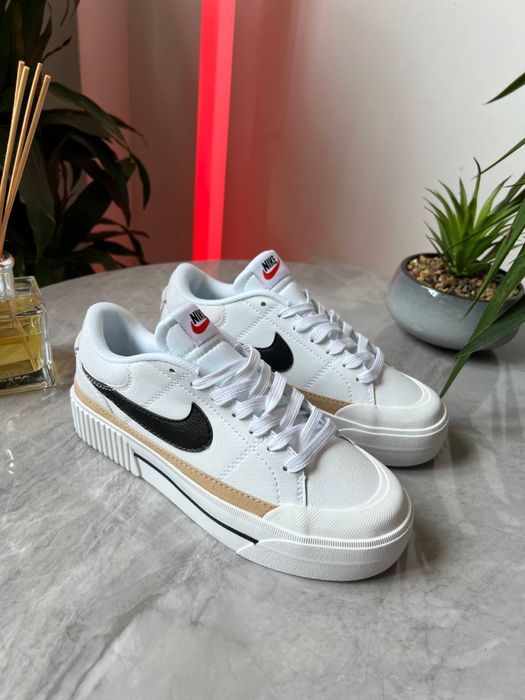 Nike Court Legacy Lift White, Найк корт легасі