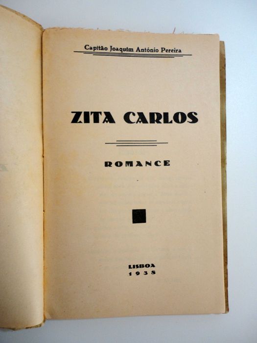 "Zita Carlos" (Capitão Joaquim Antonio Pereira) 1938