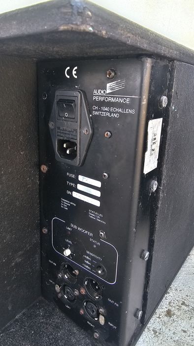 Sistema Hi-Fi Audio Performance (Colunas + Subwoofer) - Para Restauro