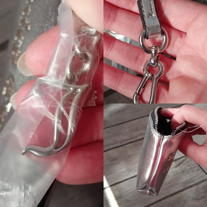 Saszetka Juicy Couture, mały portfel, mała torebka Juicy Couture