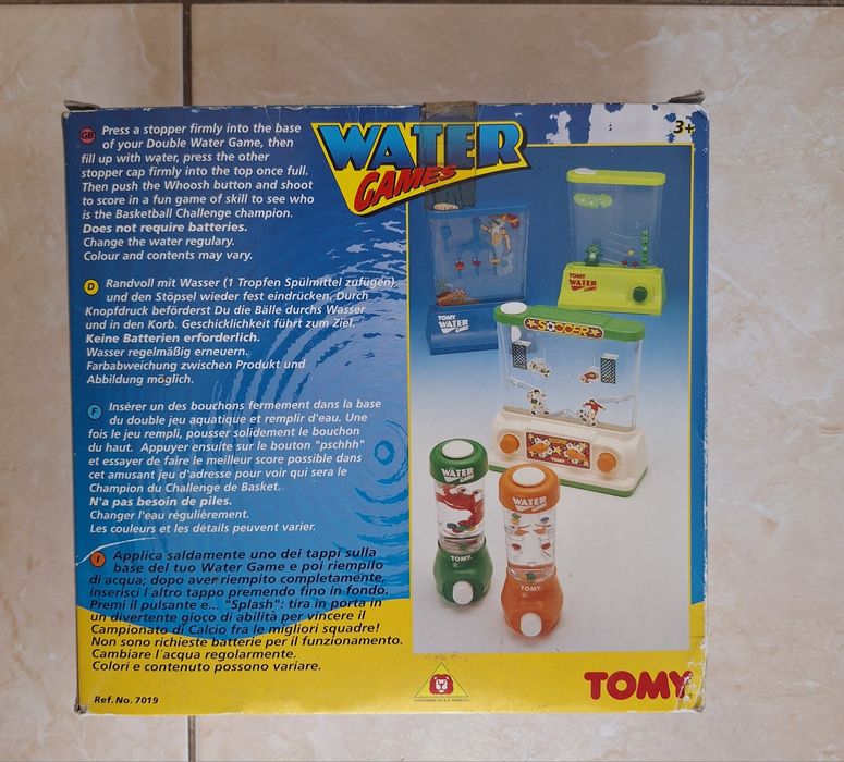 TOMY Water Games Basketball - Nunca Utilizado