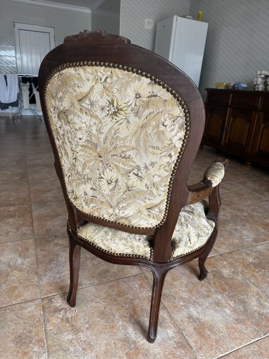 cadeirões poltronas Vintage ou bergeres do Estilo Luís XV