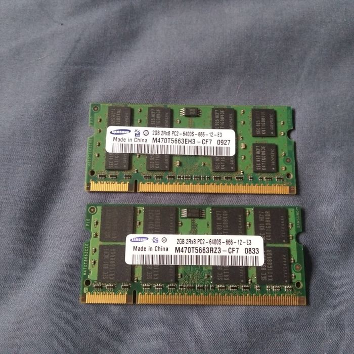 Pamięć RAM Samsung 2x2GB PC2 6400S