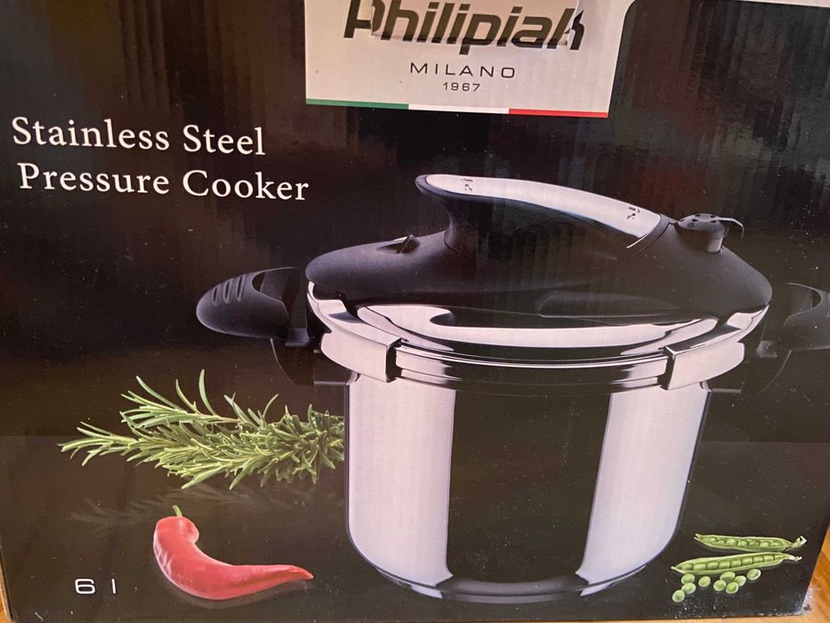 Szybkowar Philipiak, 6l, stal szlachetna. NOWY