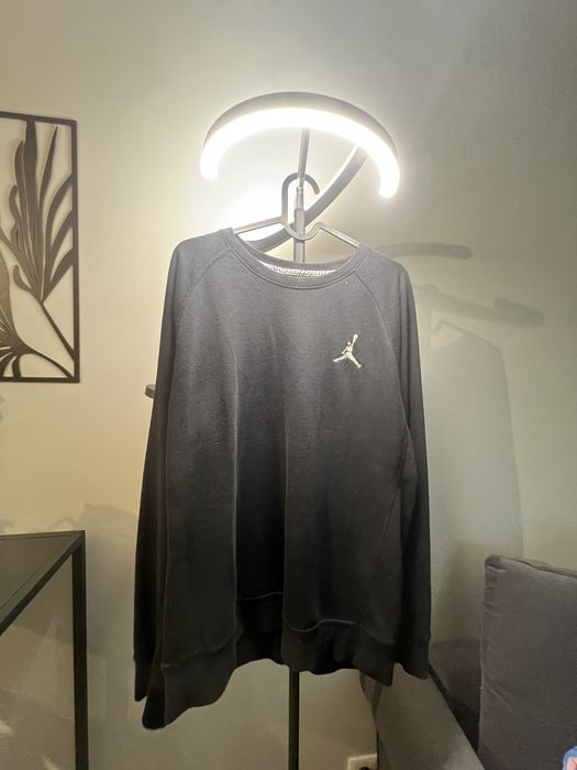 Bluza Jordan Jumpman Fleece Crew Czarny Regular Fit