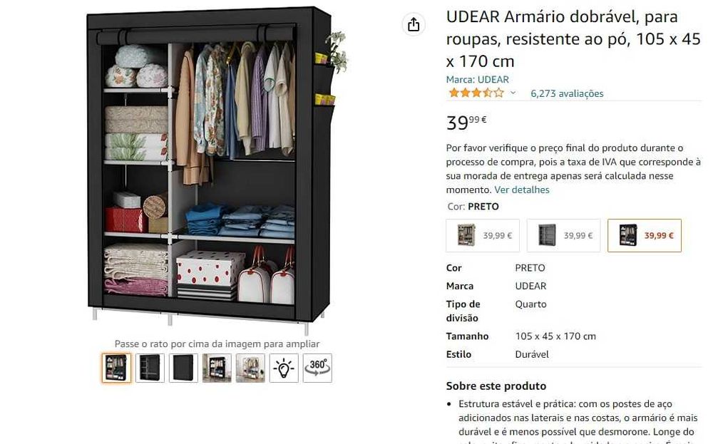 Cama Completa Solteiro + Guarda Roupa