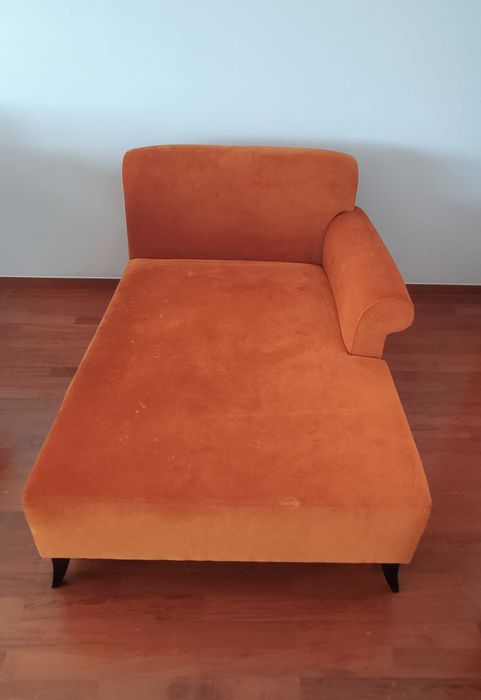 Chaise Longue em veludo