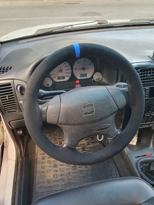 Volante Revestido em couro na hora