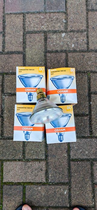 Żarówka reflektor OSRAM Special Concentra Par-ec E27 80W
