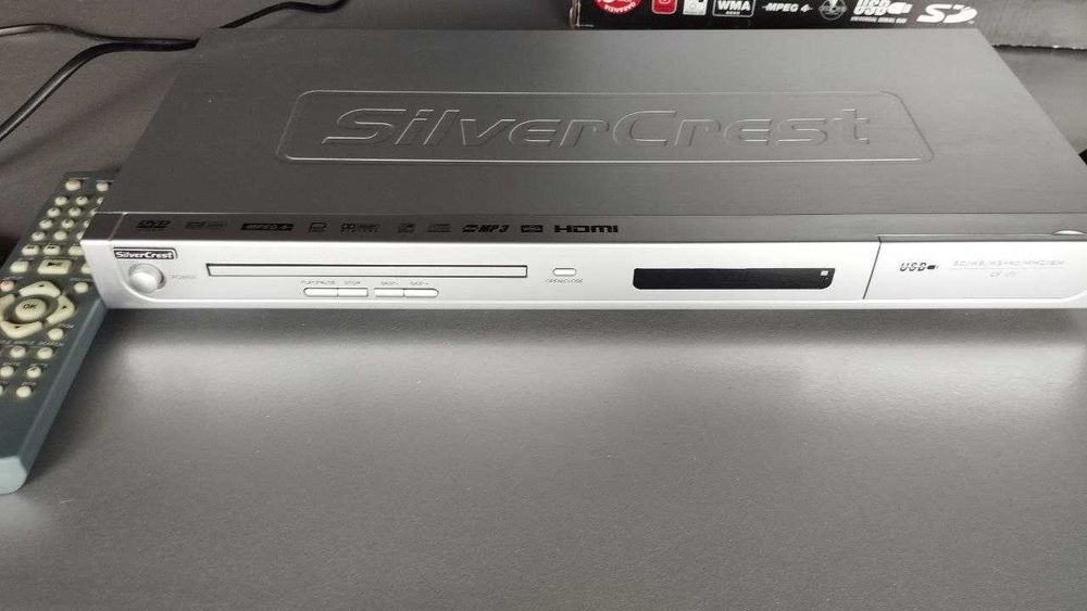 Leitor DVD HDMI Silvercrest KH 6520 - Como Novo na Caixa