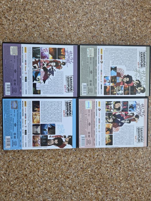 Samurai Champloo Cały Pak DVD