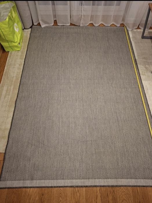 Dywan sznurkowy outdoor dwustronny MODERN 14 szary