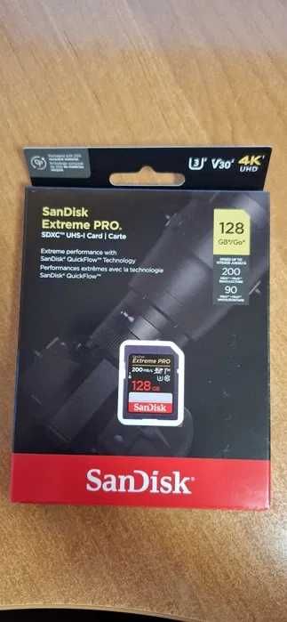 Karta pamięci Sandisk Extreme PRO 128GB SDSDXXD-128G-GN4IN NOWE