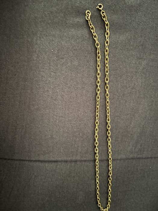 Złoty łańcuszek kuty Ankier ,585, proba 40g , 64cm