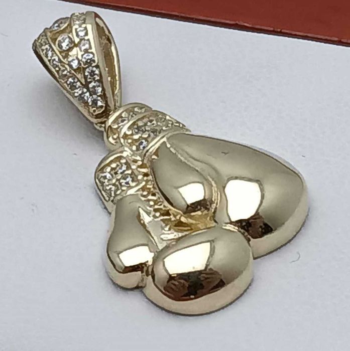 Złota Zawieszka Rękawica Rękawice Bokserskie 2,78G P585 14K